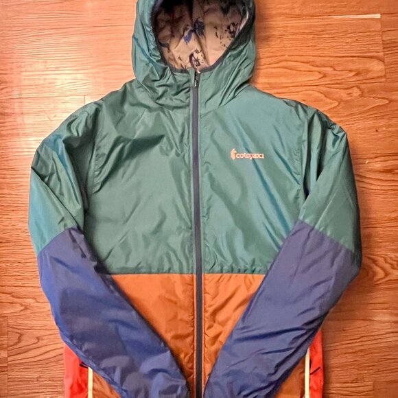 Cotopaxi x Teva Teca Cálido Reversible Jacket – Color-block Insulated Hooded - Picture 7 of 11